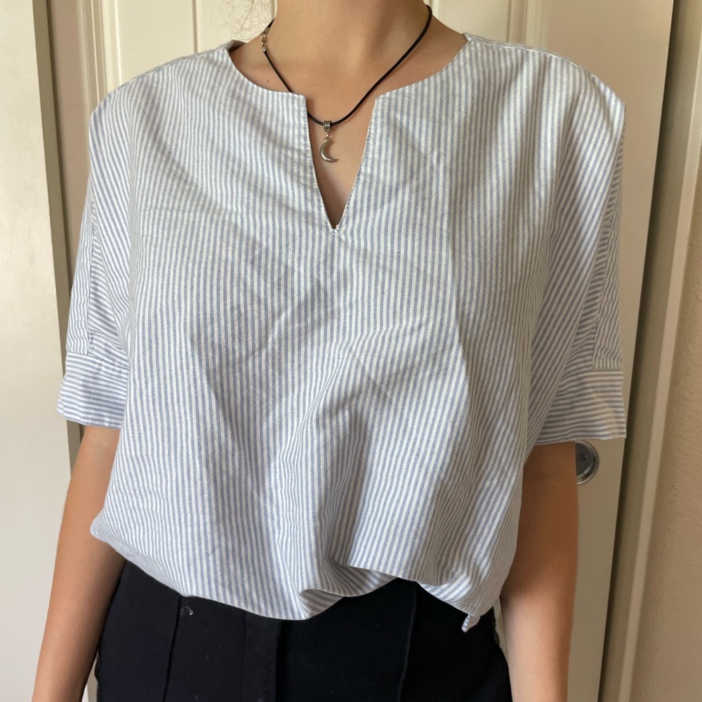 STRIPED blouse